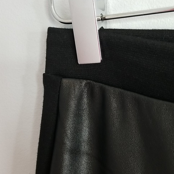 GUESS faux leather panel leggings Medium - Picture 4 of 9